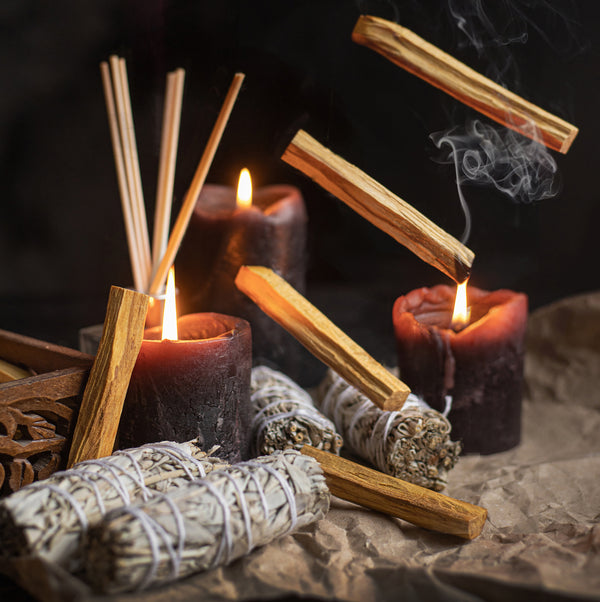 Palo Santo Incense Sticks - Organic Natural Smudge Sticks for Cleansing,  Meditation, Relaxation - Vegan, Slow-Burning, Low Smoke - Handmade in