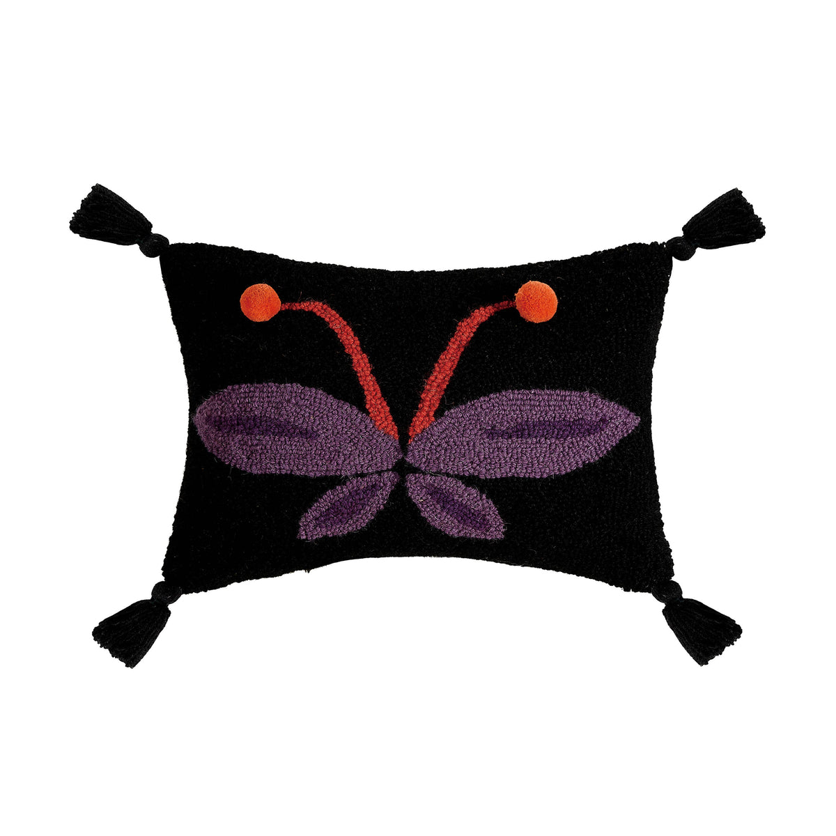 Metamorphosis W/ Tassels Hook Pillow by Justina Blakeney