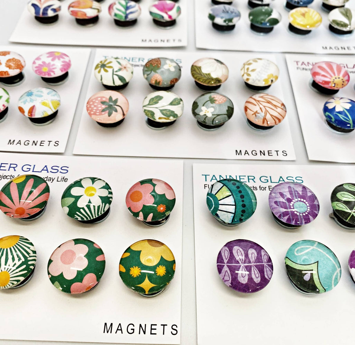 Assorted Floral Magnet Sets | 8 pc