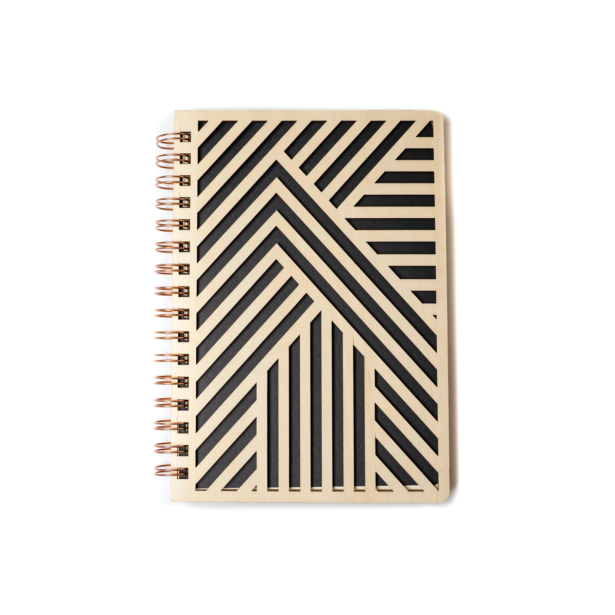 Clyde Wood Spiral Journal Notebook