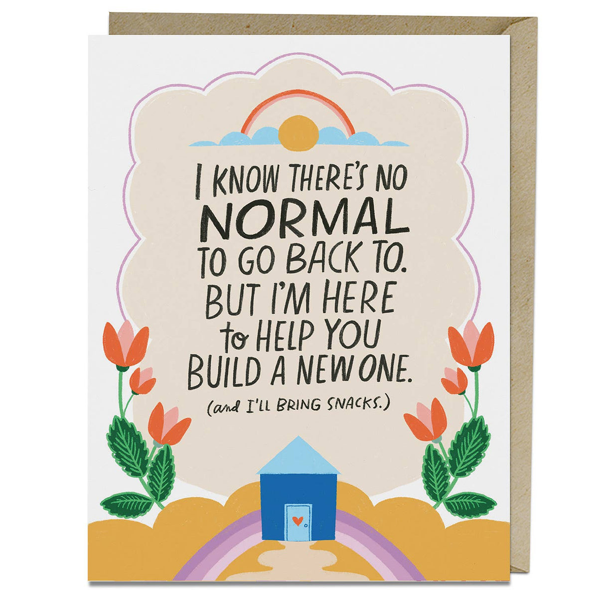 Normal Empathy Greeting Card