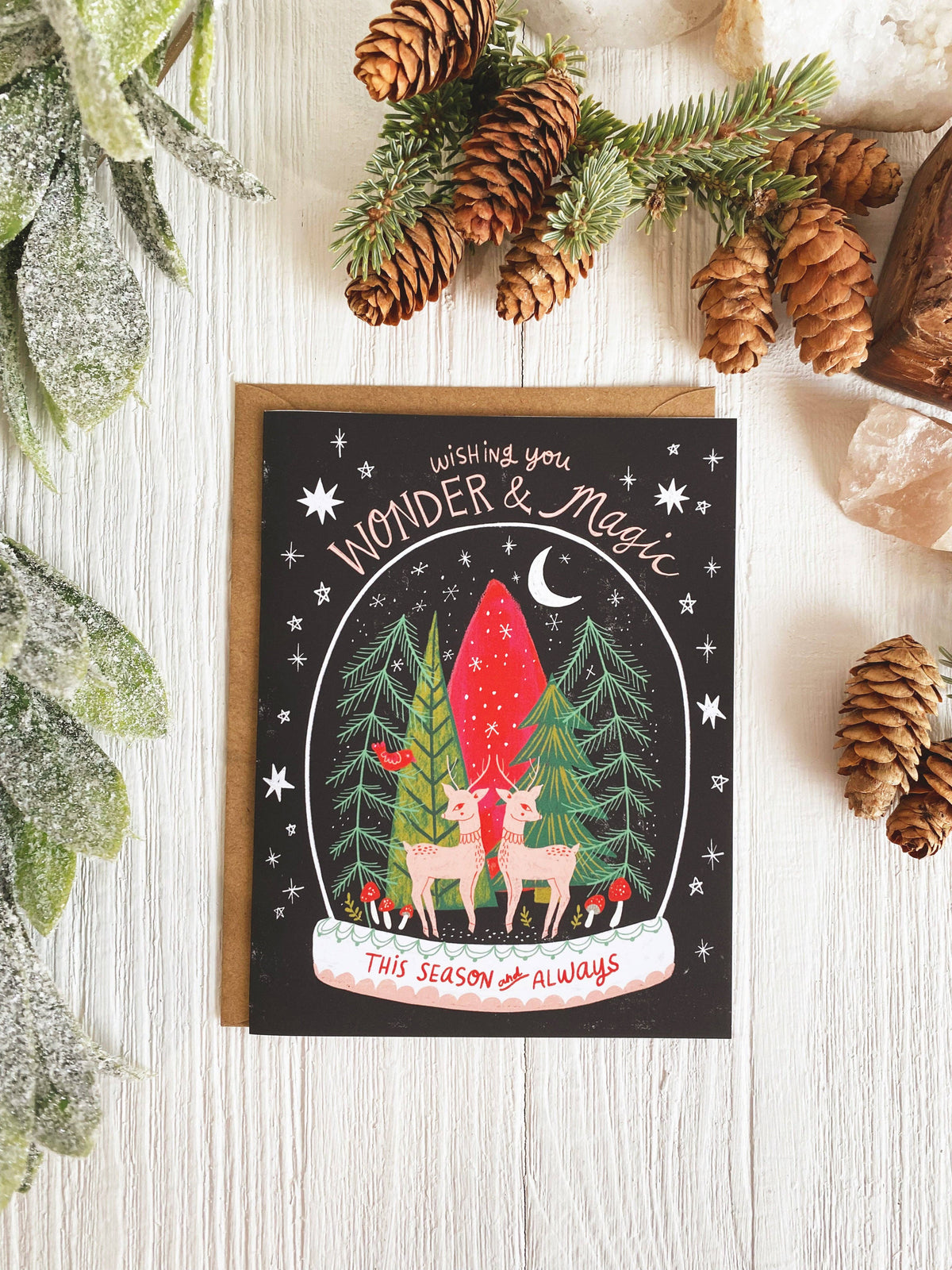 Christmas Notecard | Wonder &amp; Magic Greeting Card