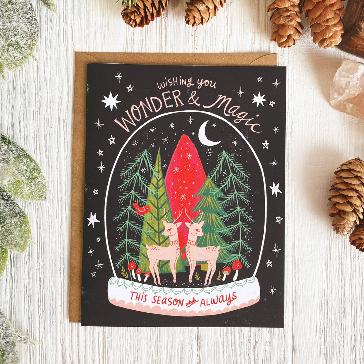 Christmas Notecard | Wonder &amp; Magic Greeting Card