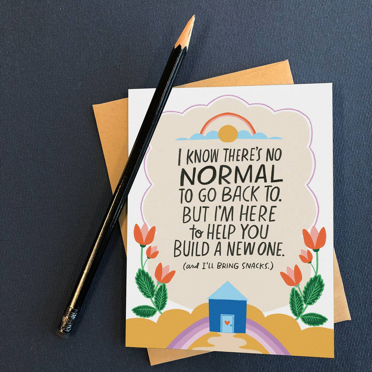 Normal Empathy Greeting Card