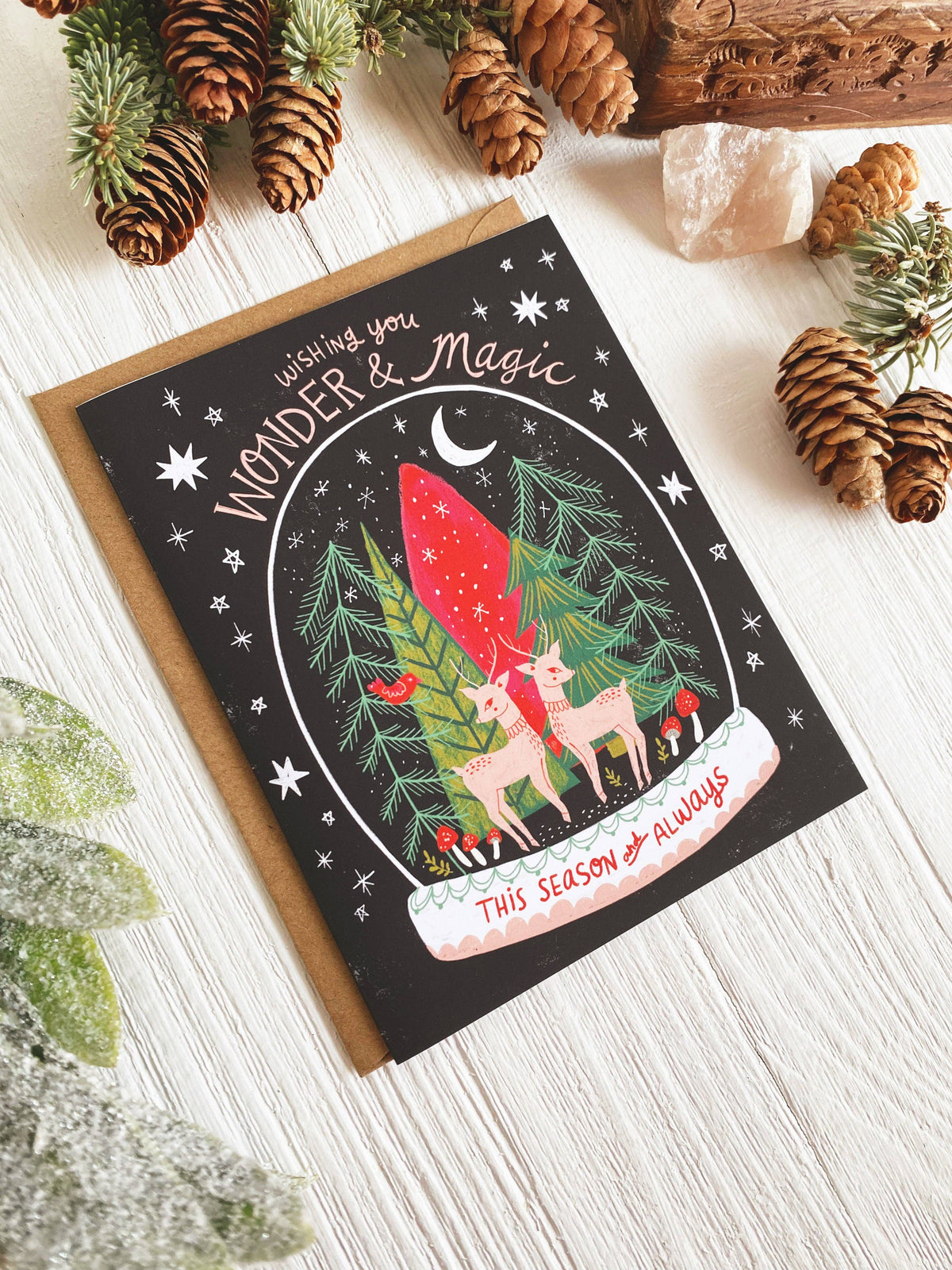 Christmas Notecard | Wonder &amp; Magic Greeting Card