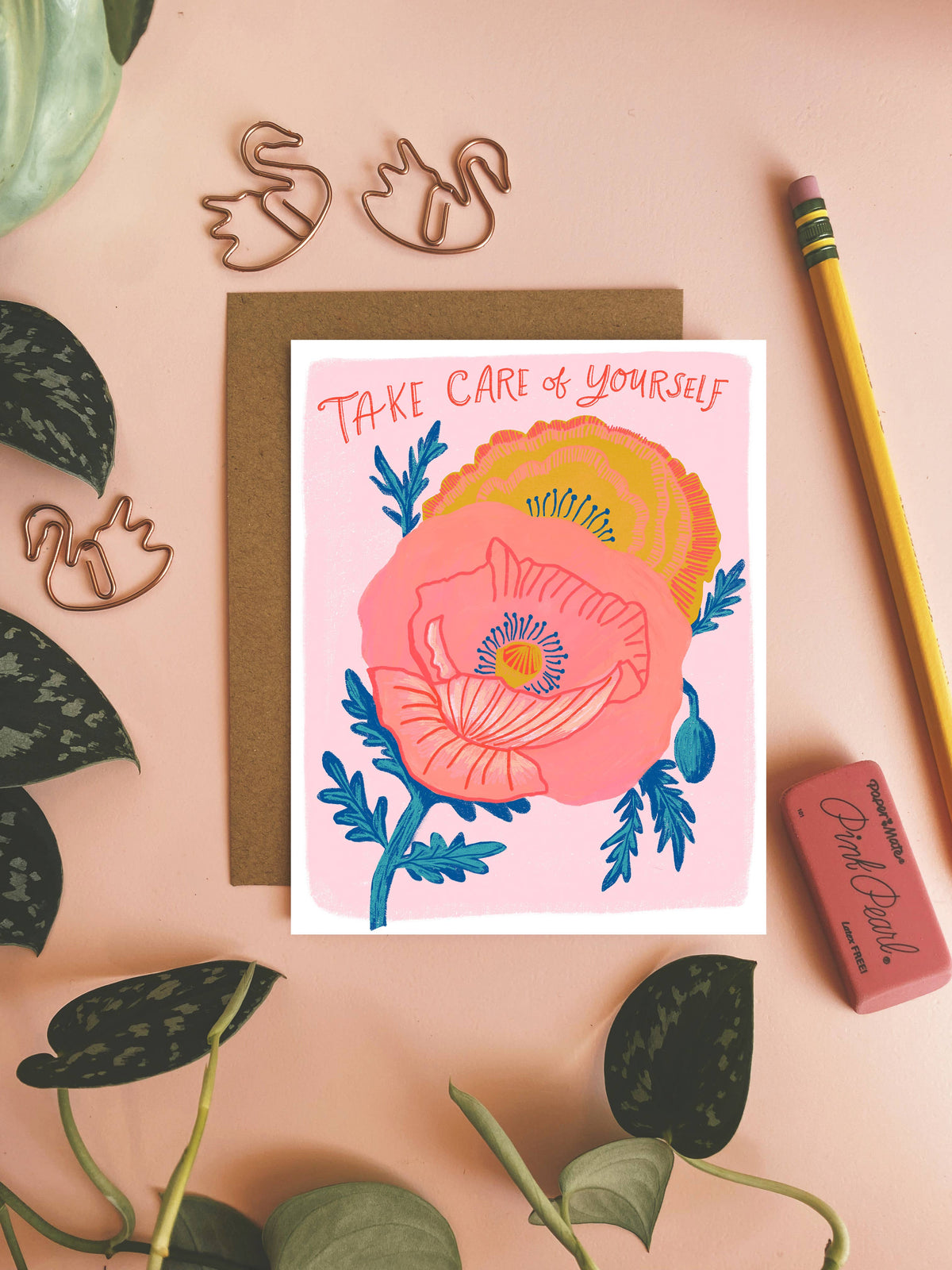 Take Care of Yourself Greeting Card