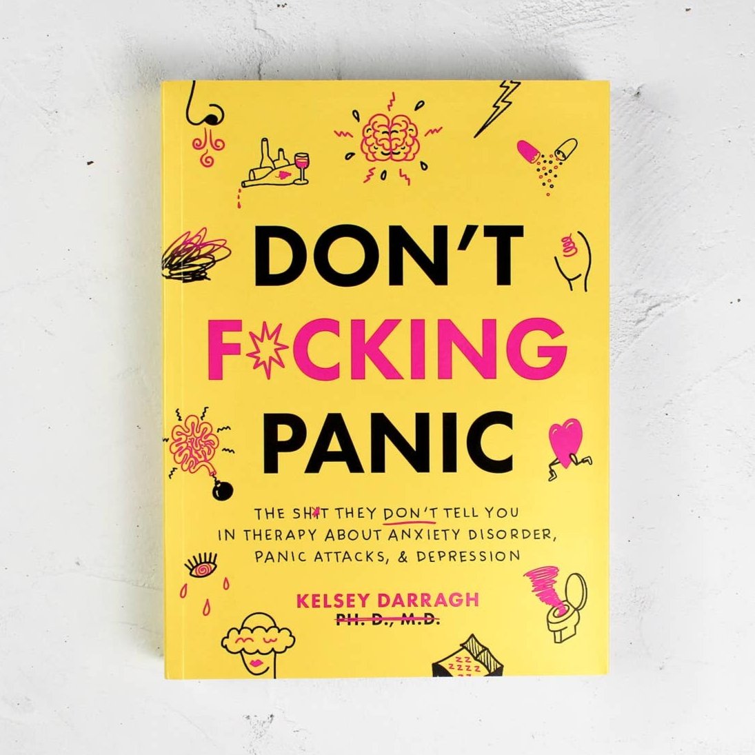 Don&#39;t F*cking Panic - paperback book by Kelsey Darragh