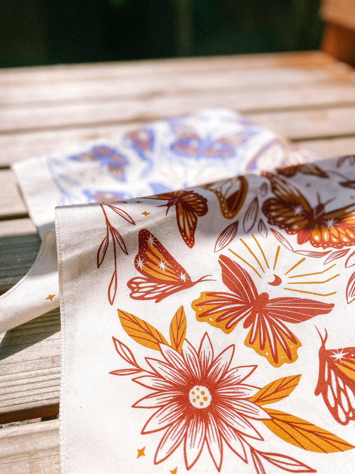 Golden Hour Butterfly Bandana