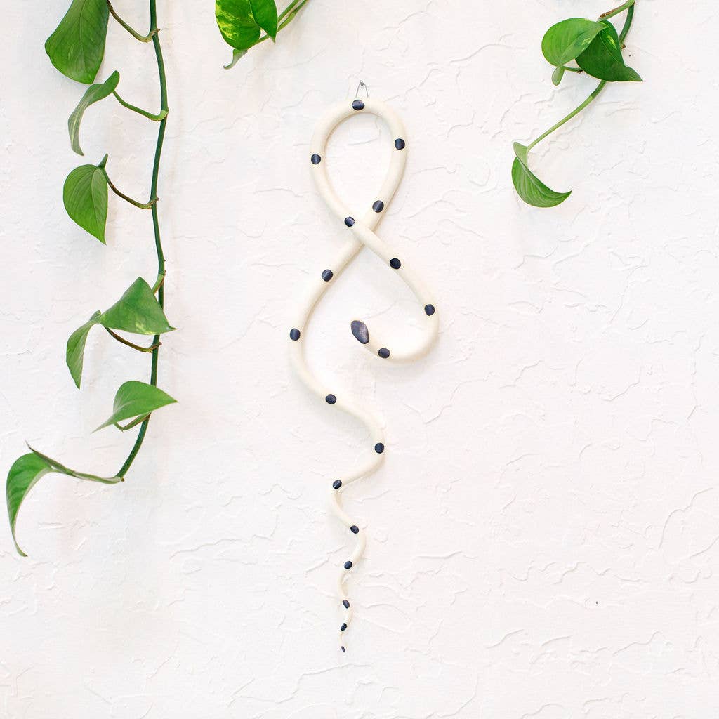 Ceramic Wall Snake, Large