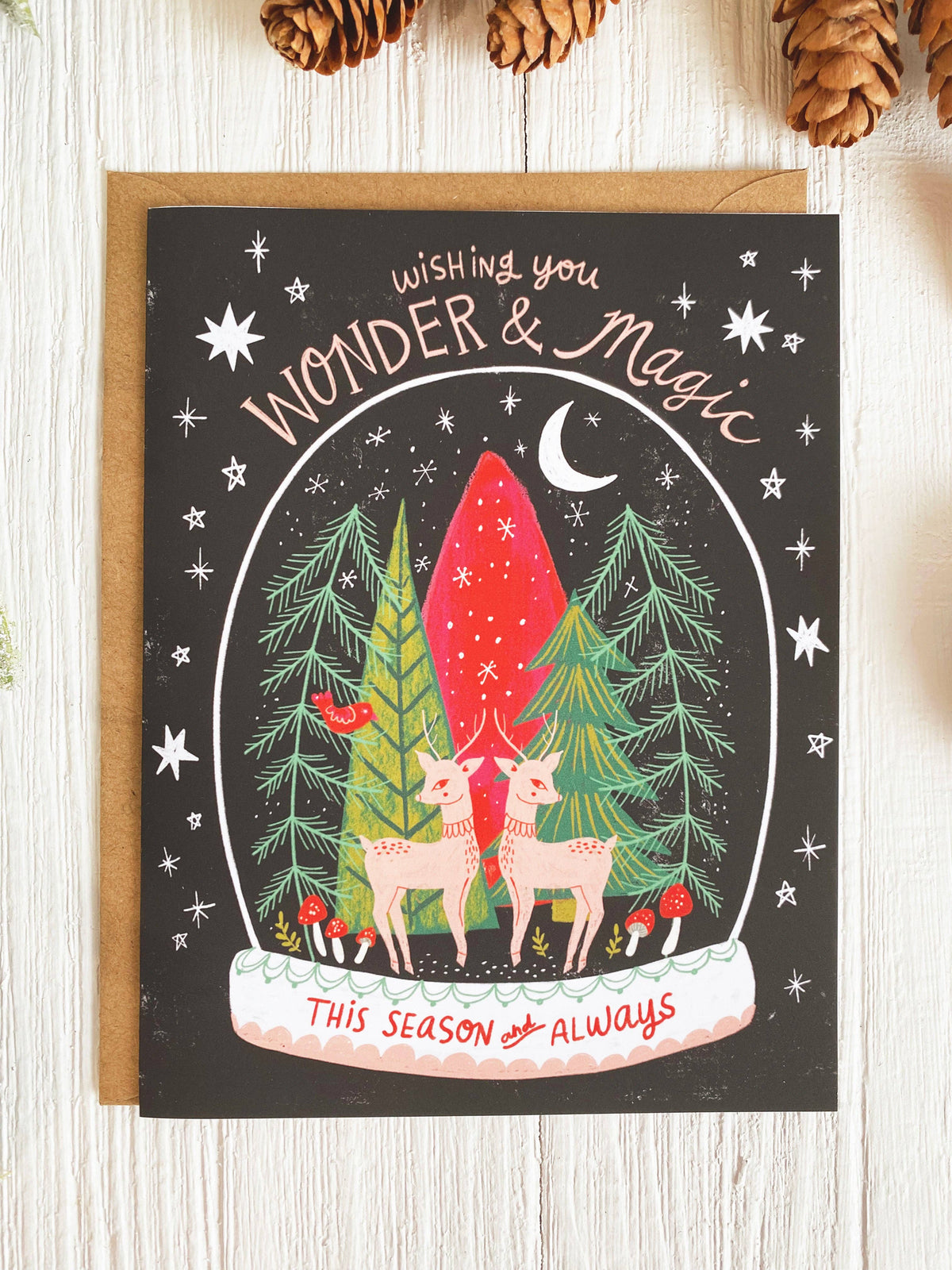 Christmas Notecard | Wonder &amp; Magic Greeting Card