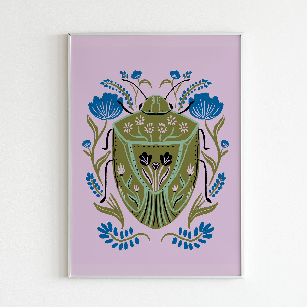 Stinkbug - 8&quot; x 10&quot; Art Print