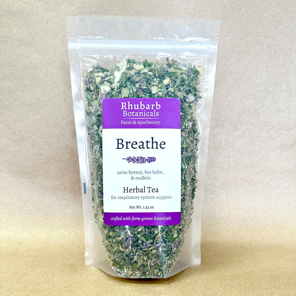 Breathe Herbal Tea | Rhubarb Botanicals