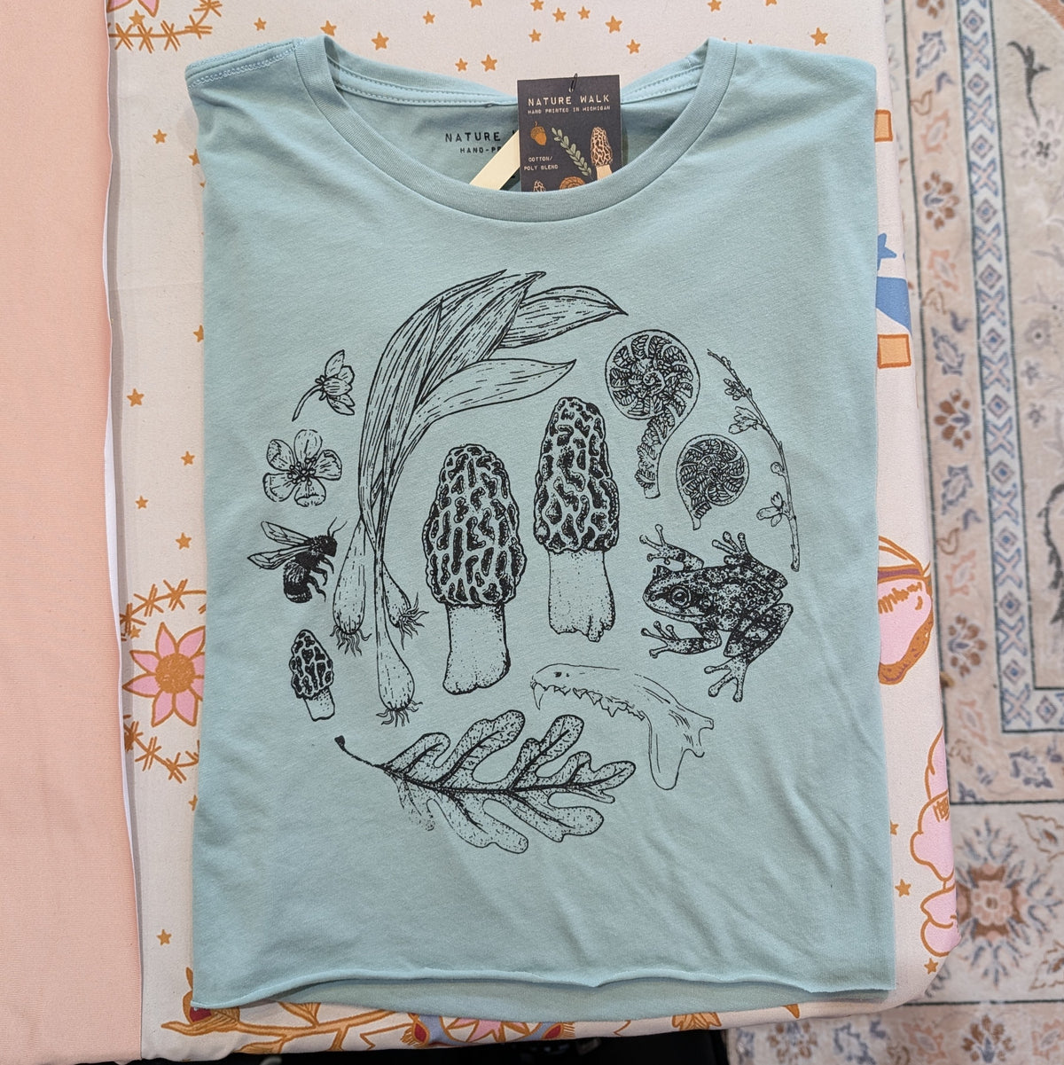 Morel Mushroom Crop Tee