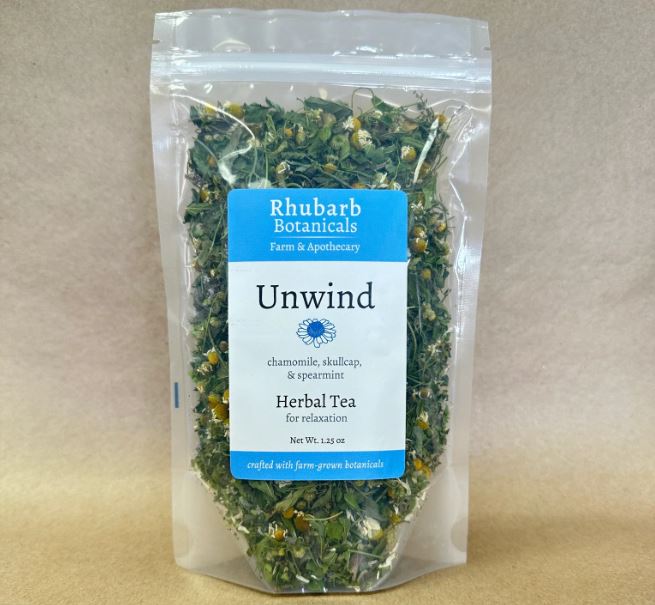 Unwind Herbal Tea | Rhubarb Botanicals