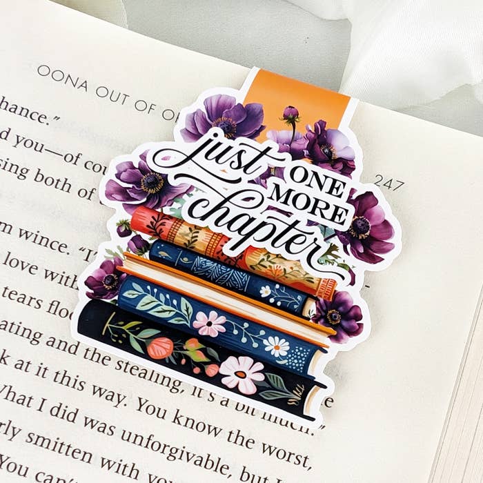 Just One More Chapter | Magnetic Bookmark