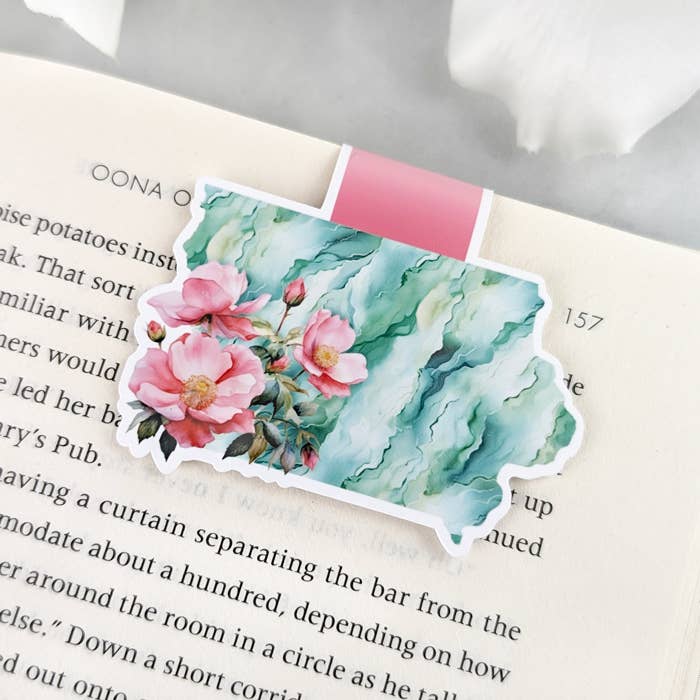 Iowa State Flower | Magnetic Bookmark