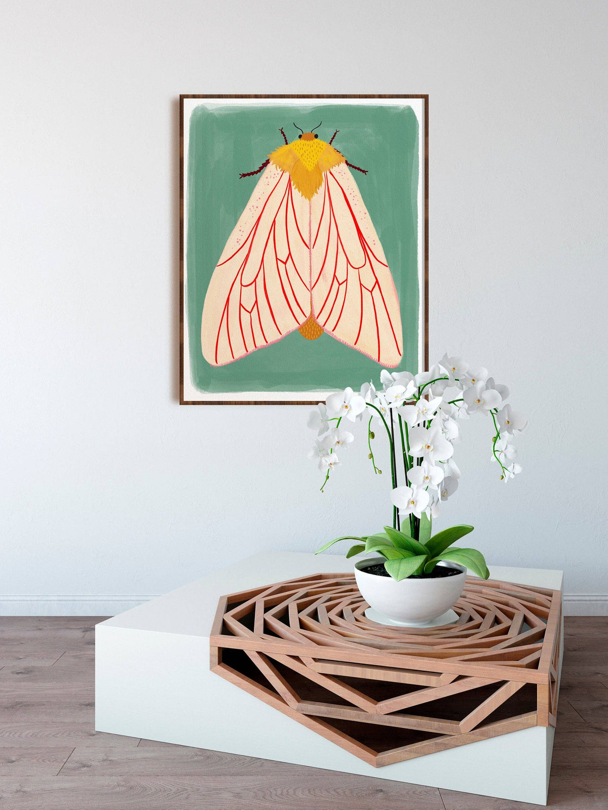 Ghost Moth - Art Print