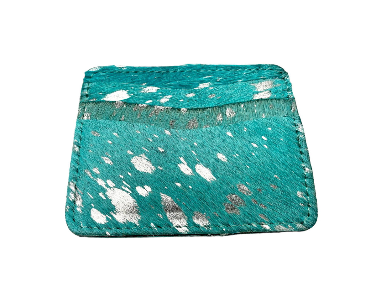 Turquoise Credit Card Wallet