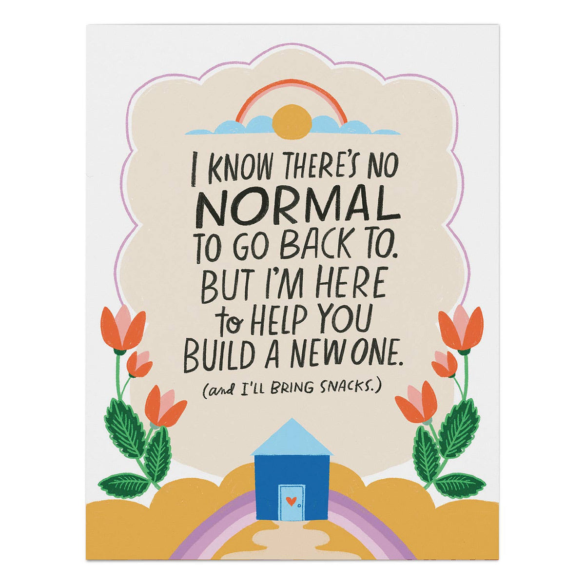 Normal Empathy Greeting Card