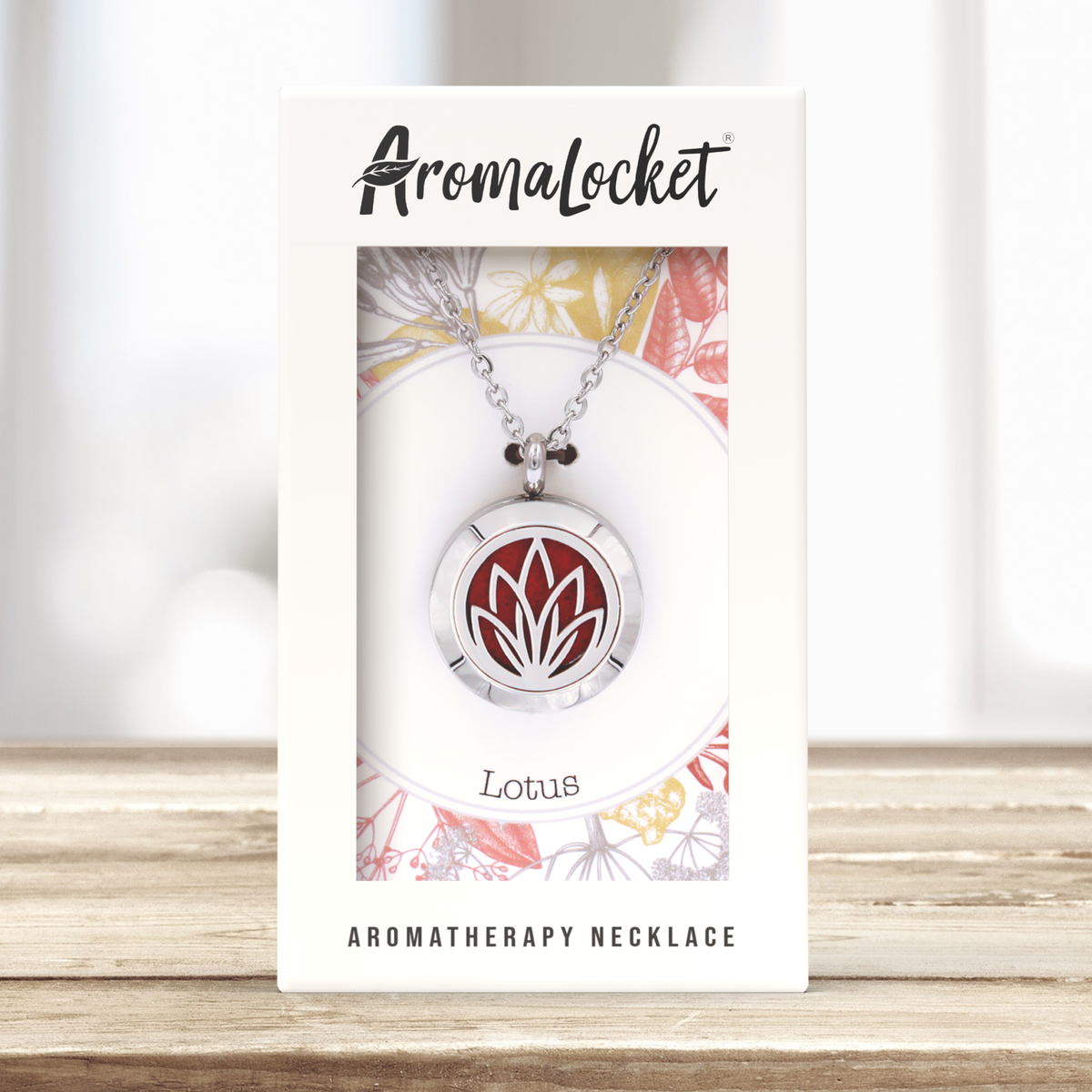 Lotus Necklace | Essential Oil Diffuser