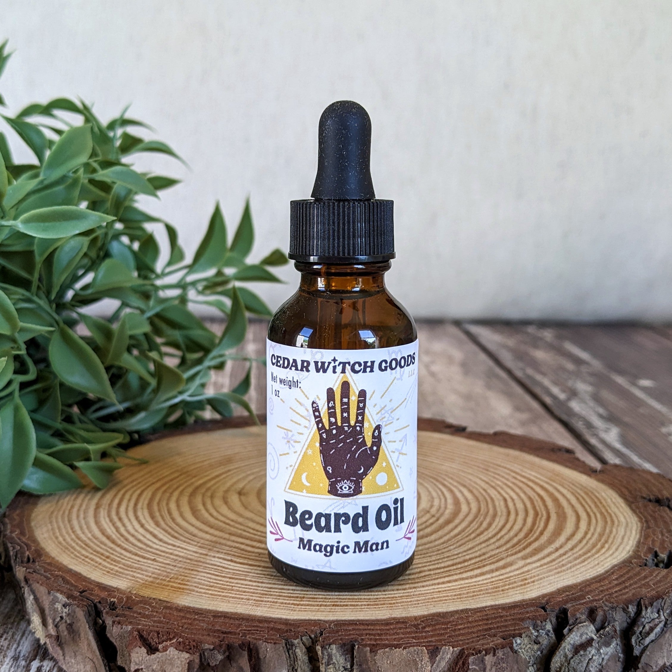 Amber Musk Beard Oil | 1 oz Dropper Bottle